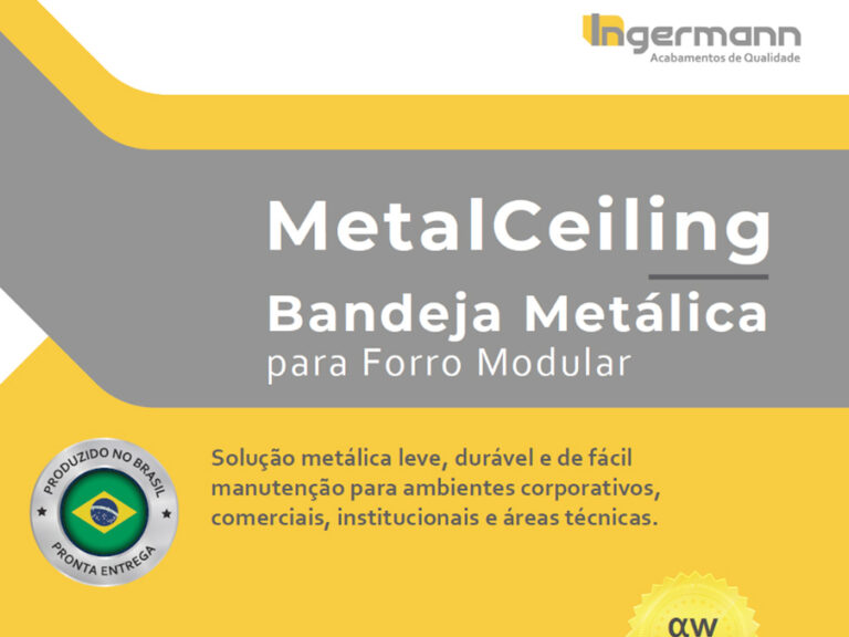MetalCeiling-Ingermann-catálogo-por Diarco Produtos Arquitetonicos