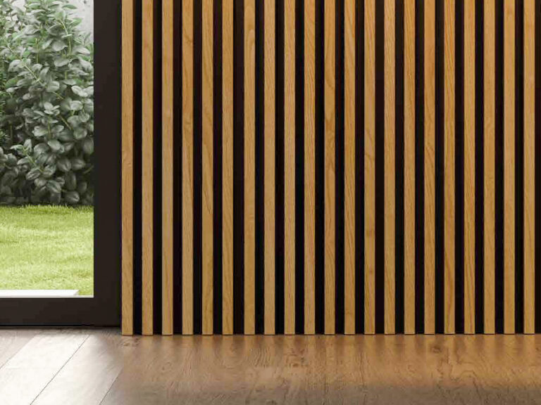 WoodAcoustic Ingermann: Painel Ripado Acústico Ignífugo